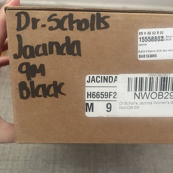 DR. SCHOLL’S Jacinda Ankle Booties Size 9 Black NEW Casual Comfort Fall Wedge - Picture 8 of 8